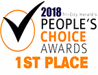 2018 Tri-City Herald's People's Choice First Place Award