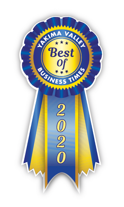 Yakima Valley Business Times Best Of 2020 award