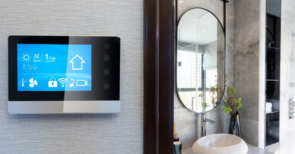 A smart digital thermostat with WiFi capabilities